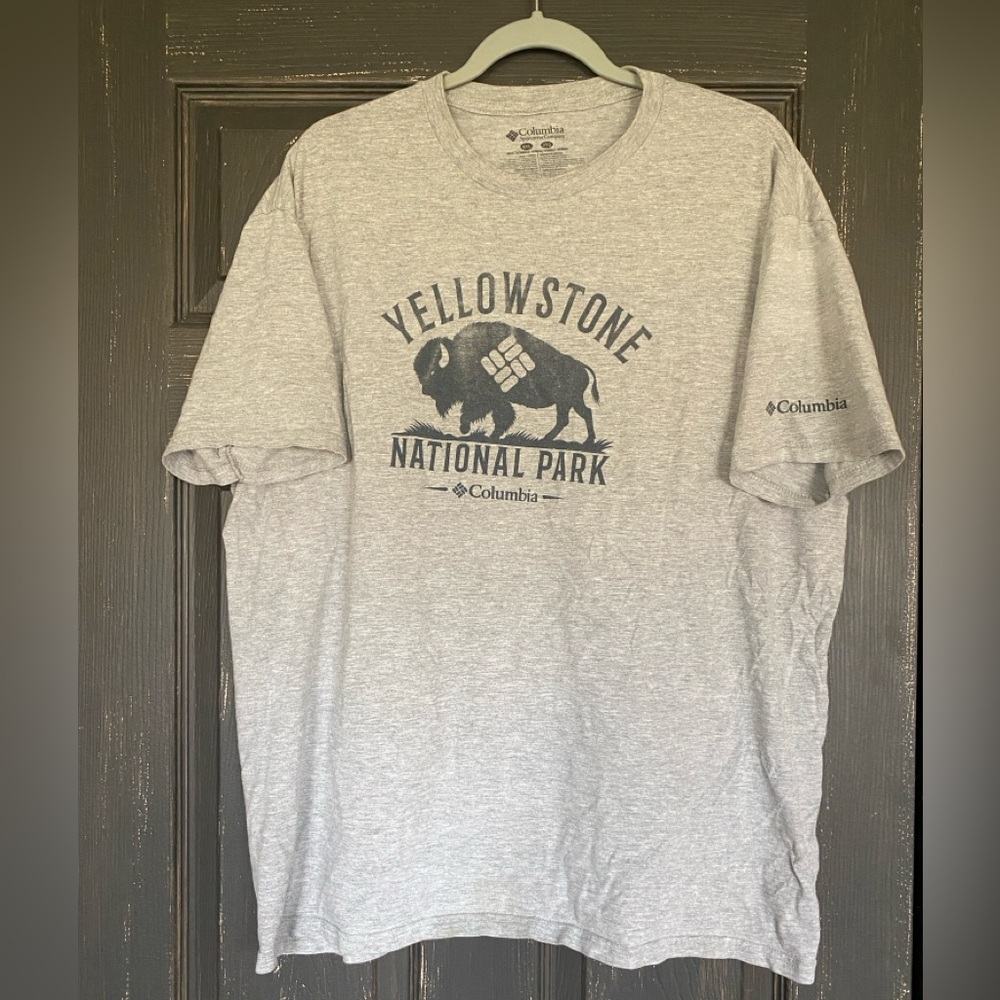 Columbia Heather Gray Yellowstone Tee